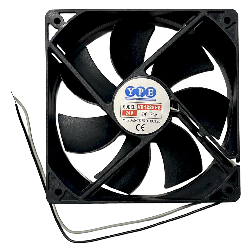 Ventilador 120x120x25,5mm Caudal 108m3/h Buje Electronica