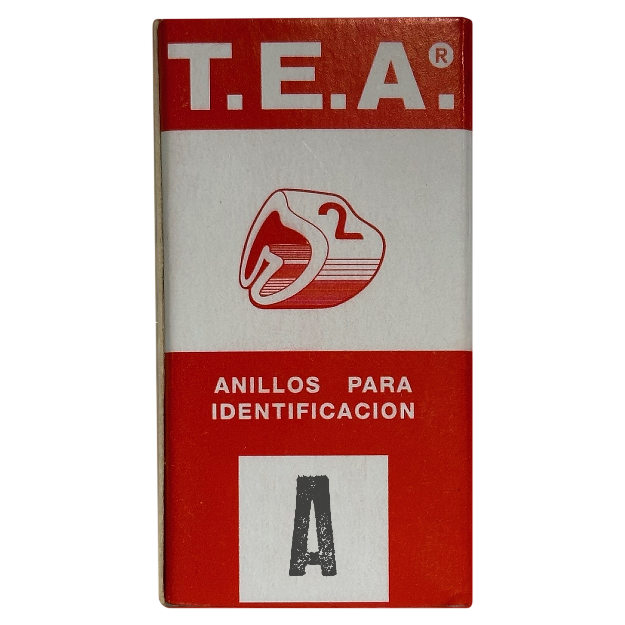 [14010] Anillos Identificadores Amarillo Número 9 Tea