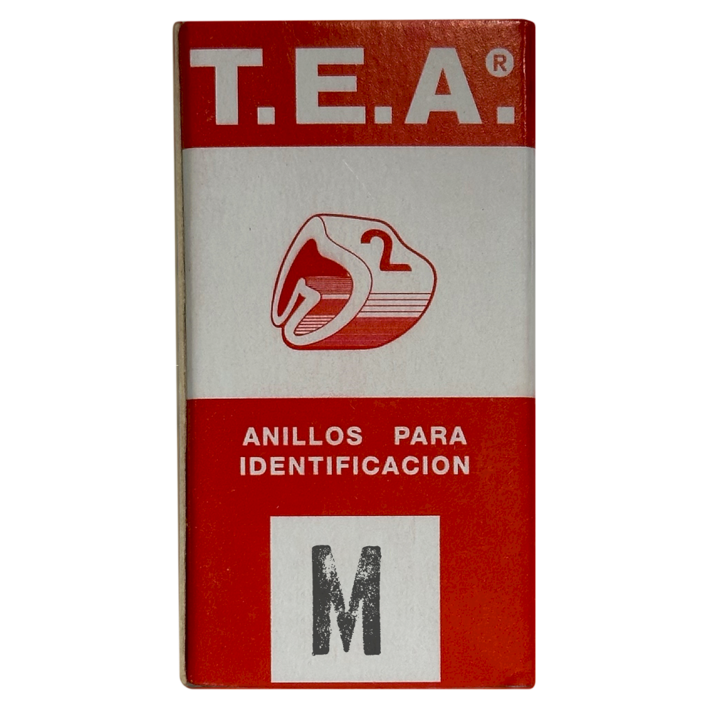 ANILLOS  IDENTIFICAD. OF OMEGA (X 100u) LETRA M A/0950 M