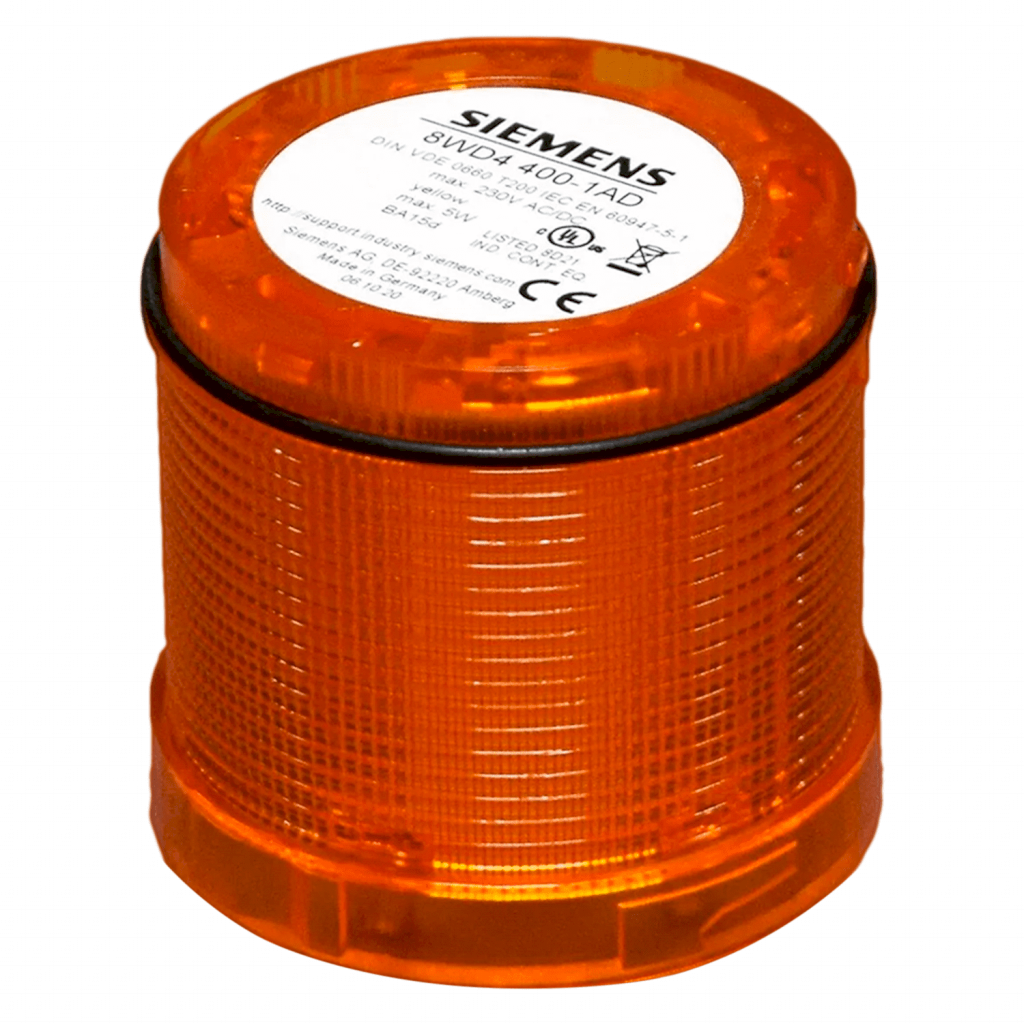 ELEMENTO DE  LUZ PARA COLUMNA 8WD44 AMARILLO 8WD4400-1AD