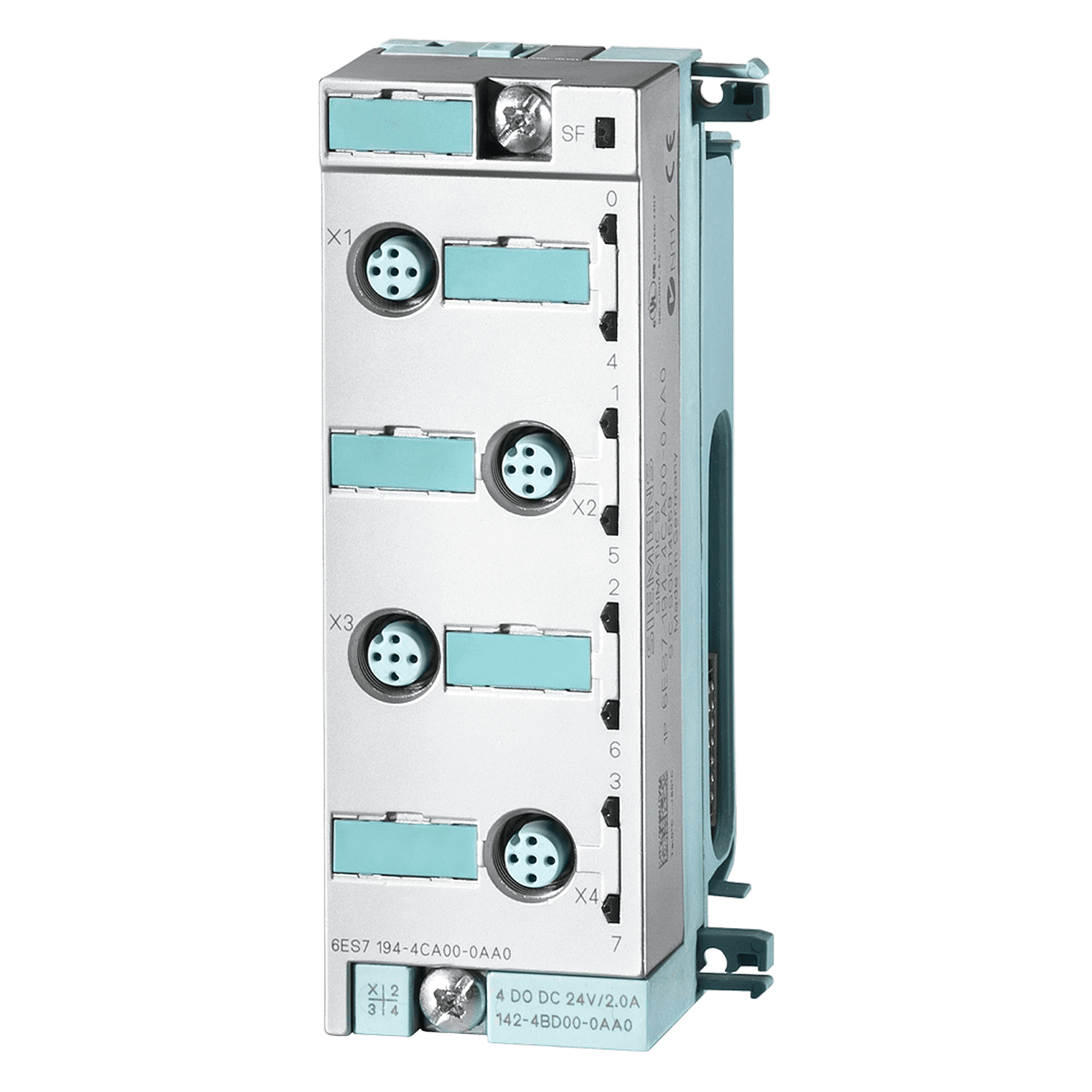 [14845] Módulo ET200PRO P/Controlador M12 4 Canales Siemens