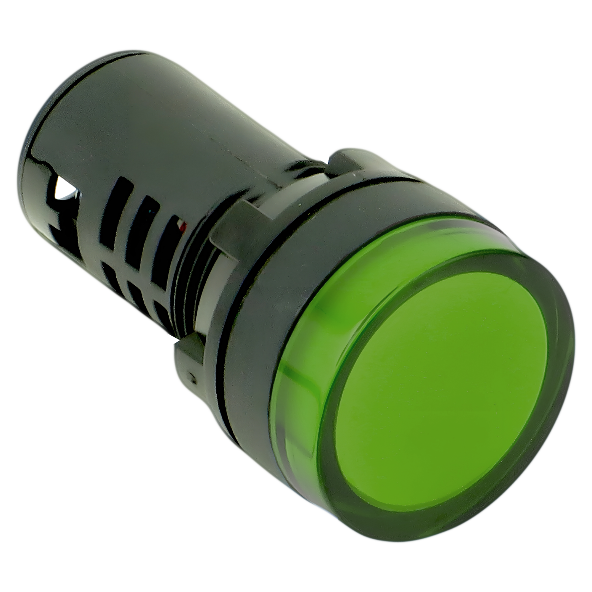 Ojo de Buey Plástico Multiled 24VCA 22mm Verde Tea