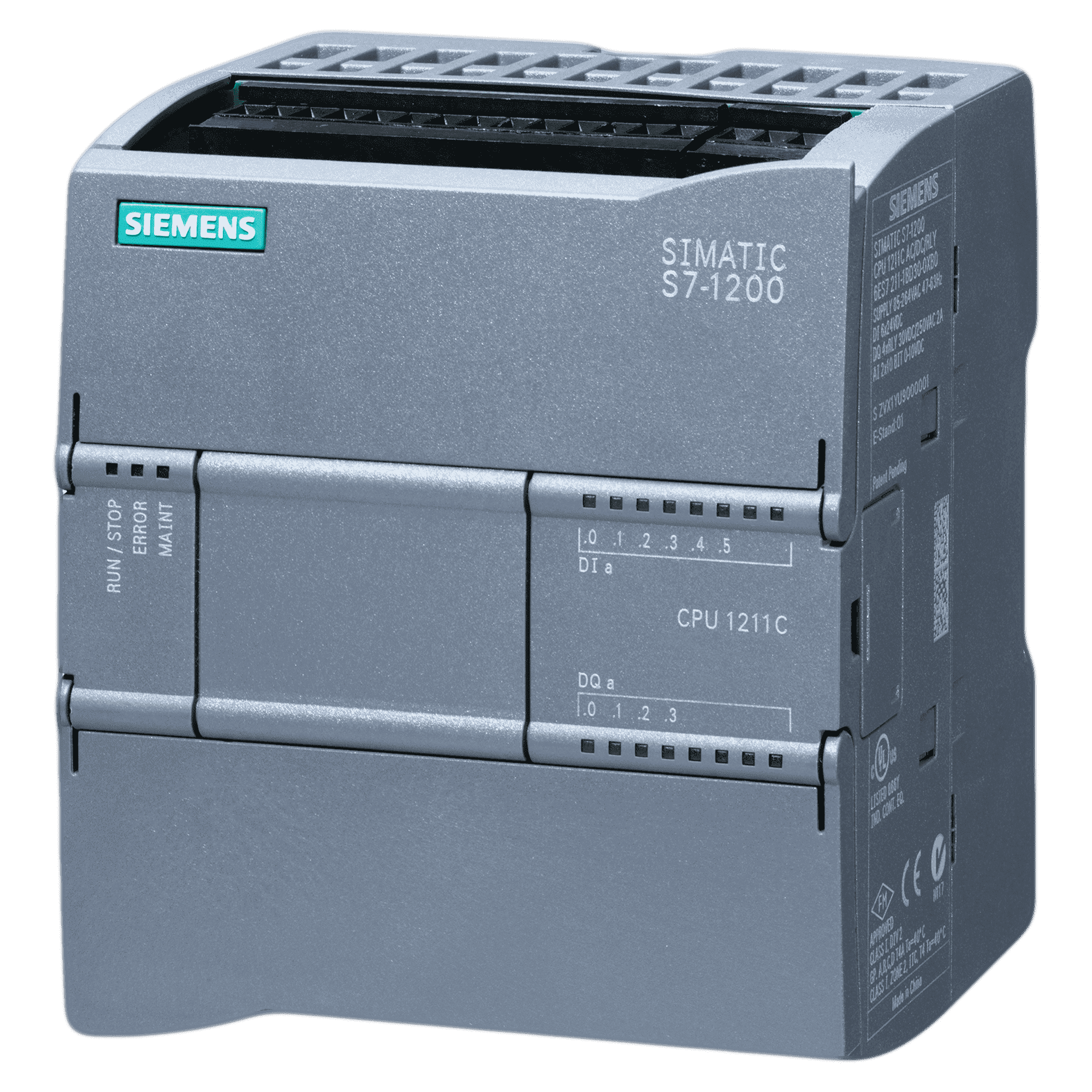 [17438] CPU 1211C DC/DC/DC (6ED/4DO/2AI) 1xPN Alim 24VCC Siemens
