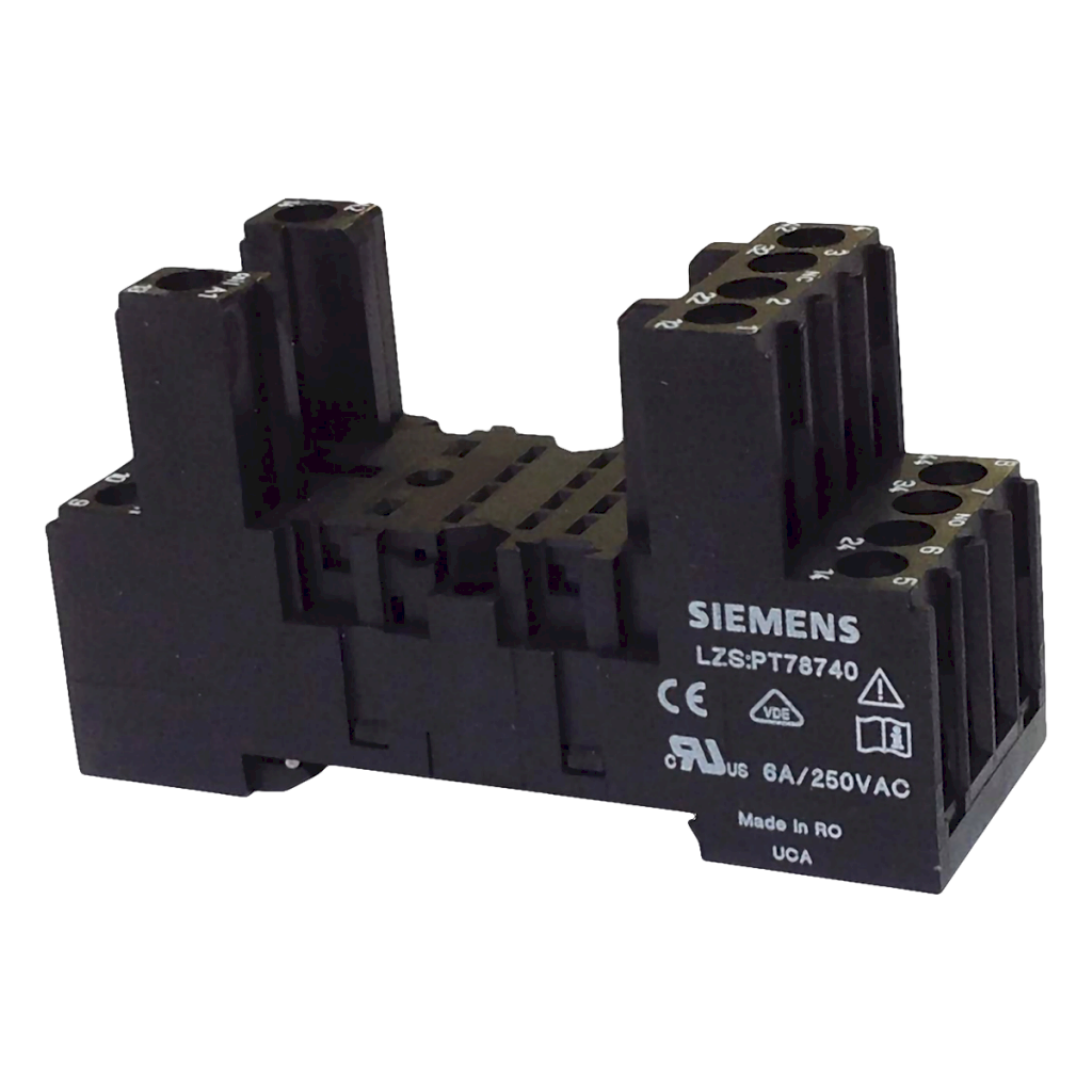 Zócalo P/Relé 4 Inversores 6A 220 VCA Siemens