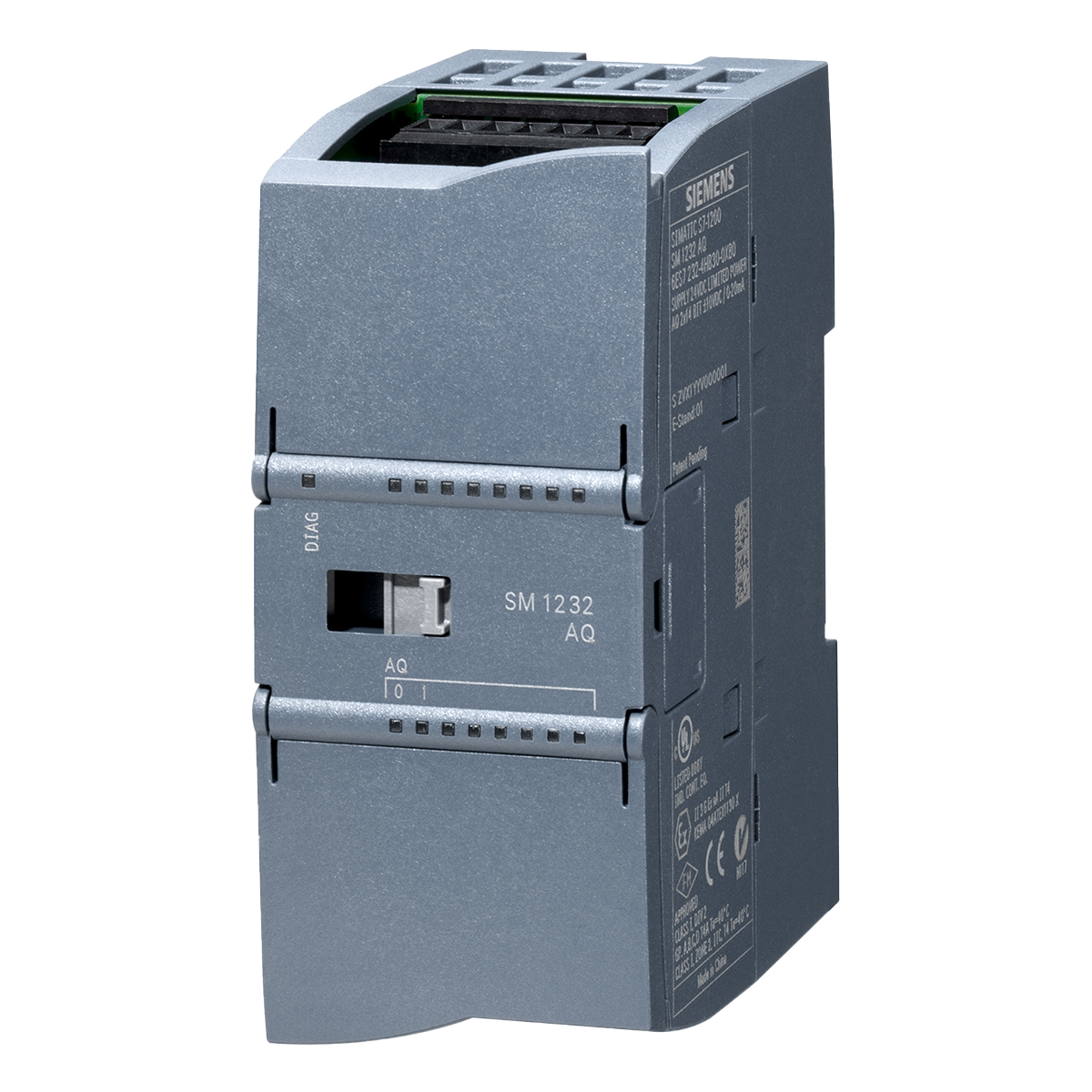 [17647] Módulo S7-1200 4SD Bornera a Tornillo Montaje Riel DIN 24VCC Siemens