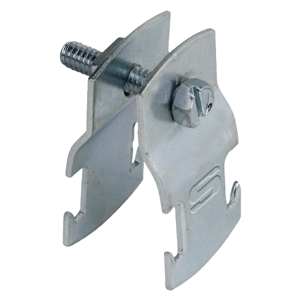 [17959] Grampa de Chapa Zincada G-03 N° 51 de 2" 50mm Gris Samet