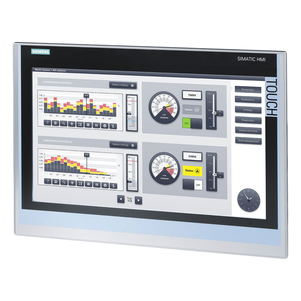 Panel Comfort TP700 7" Touch PN/DP Siemens