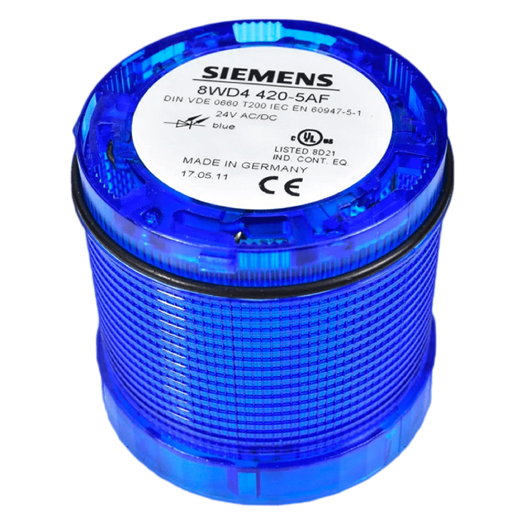 [19930] Elemento de Luz Permanente 8WD44 C/Led Azul Siemens