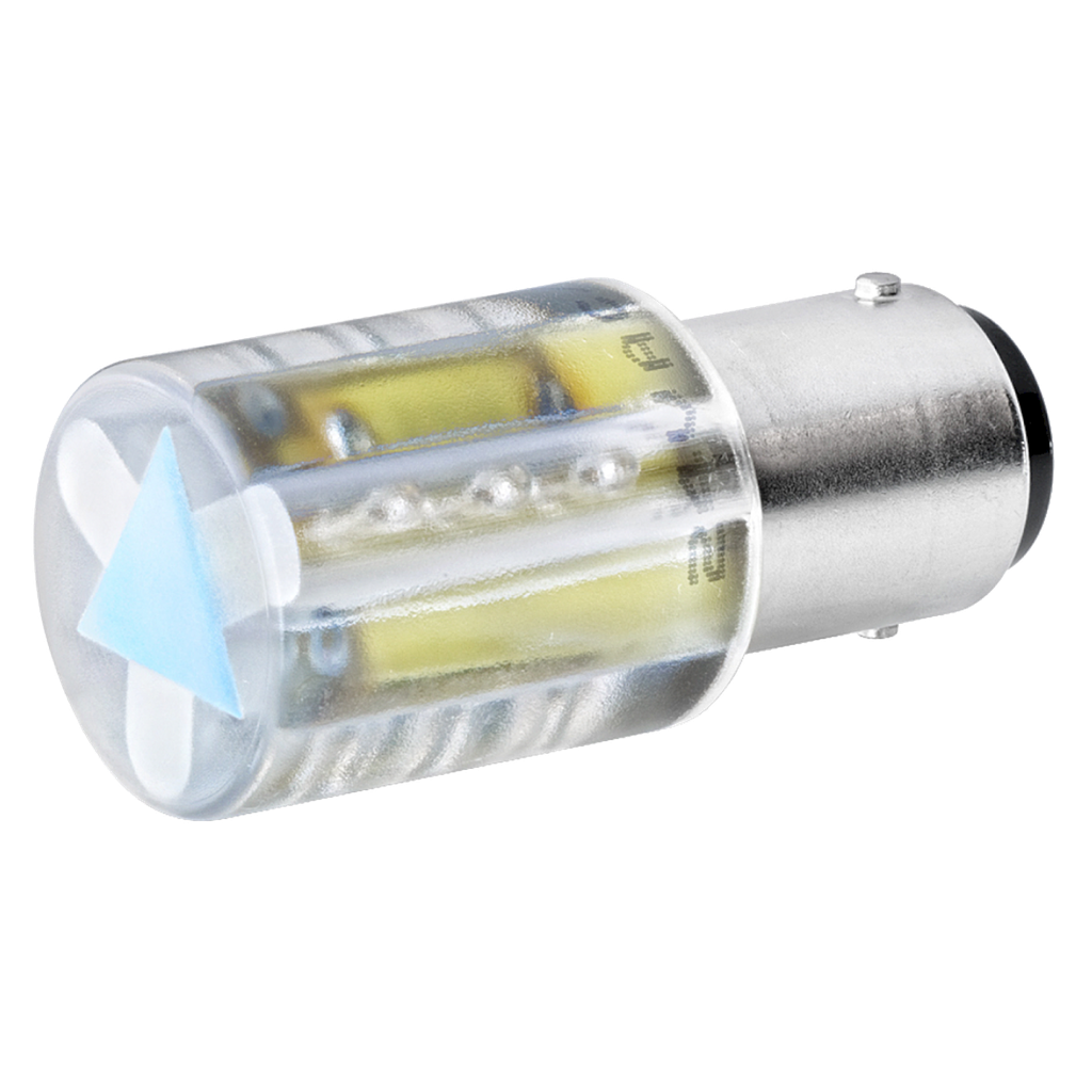 [19958] Lampara Led 8WD4 P/Columnas BA15D 24VCA/VCC Rojo Siemens