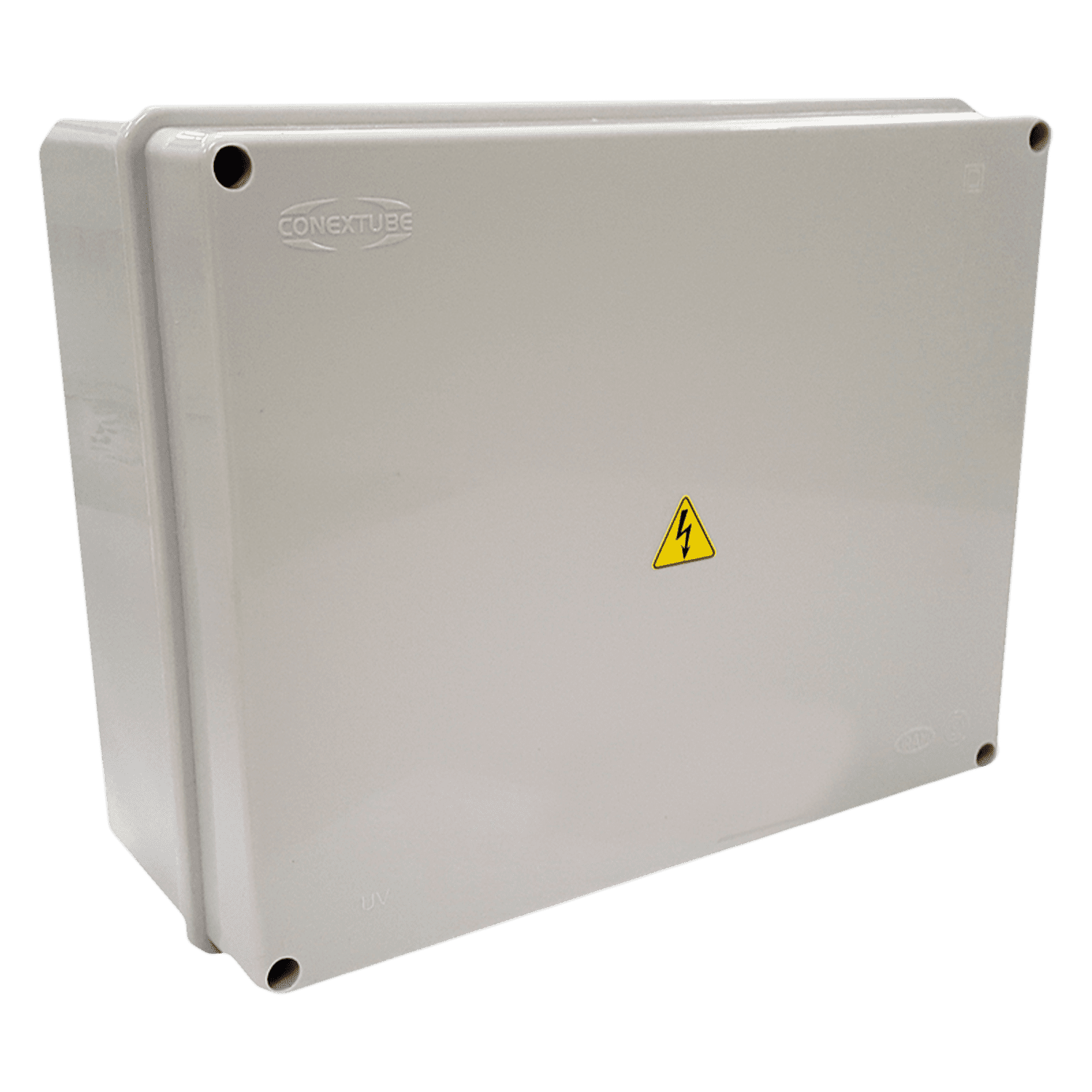 Caja de Paso PVC Estanca 240x190x90mm IP65 Blanca Conextube