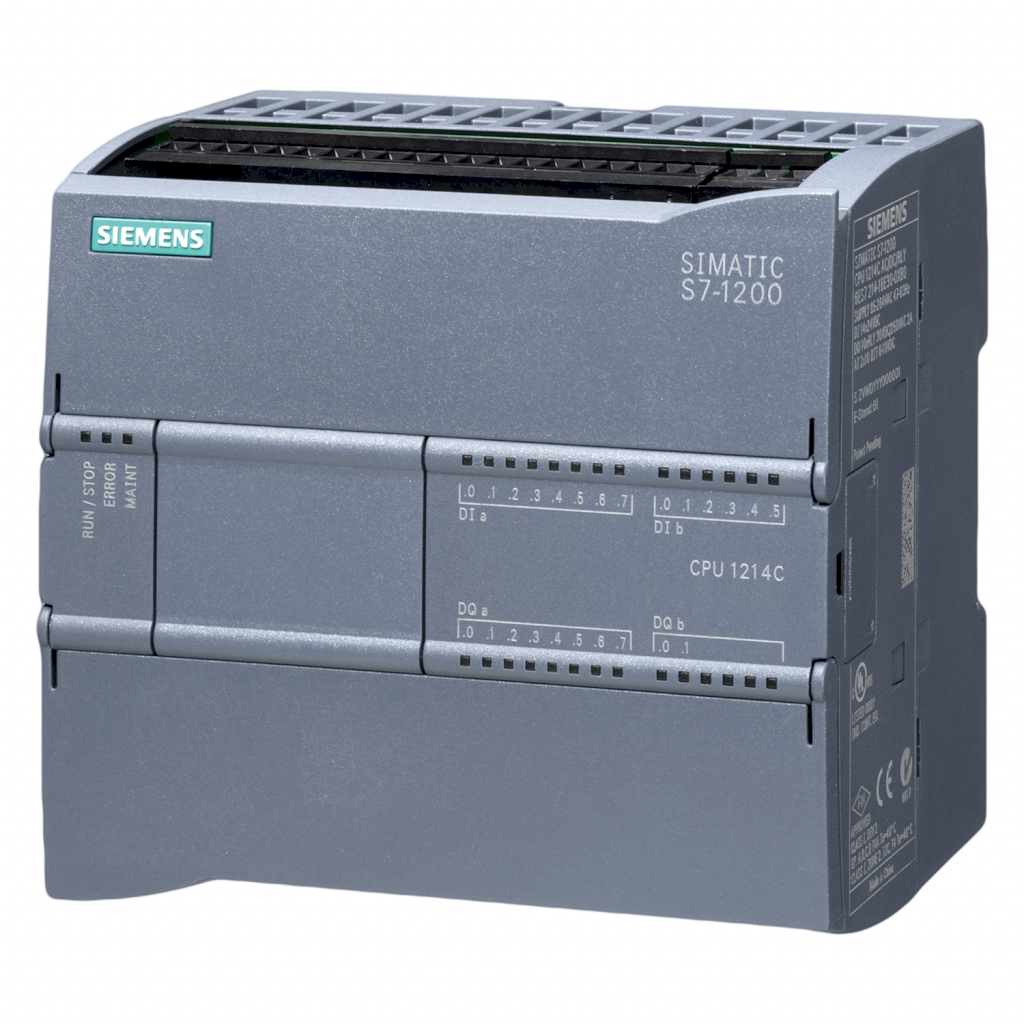 CPU 1214C DC/DC/DC (14DI/10DO/2AI) 1xPN Alim 24VCC Siemens