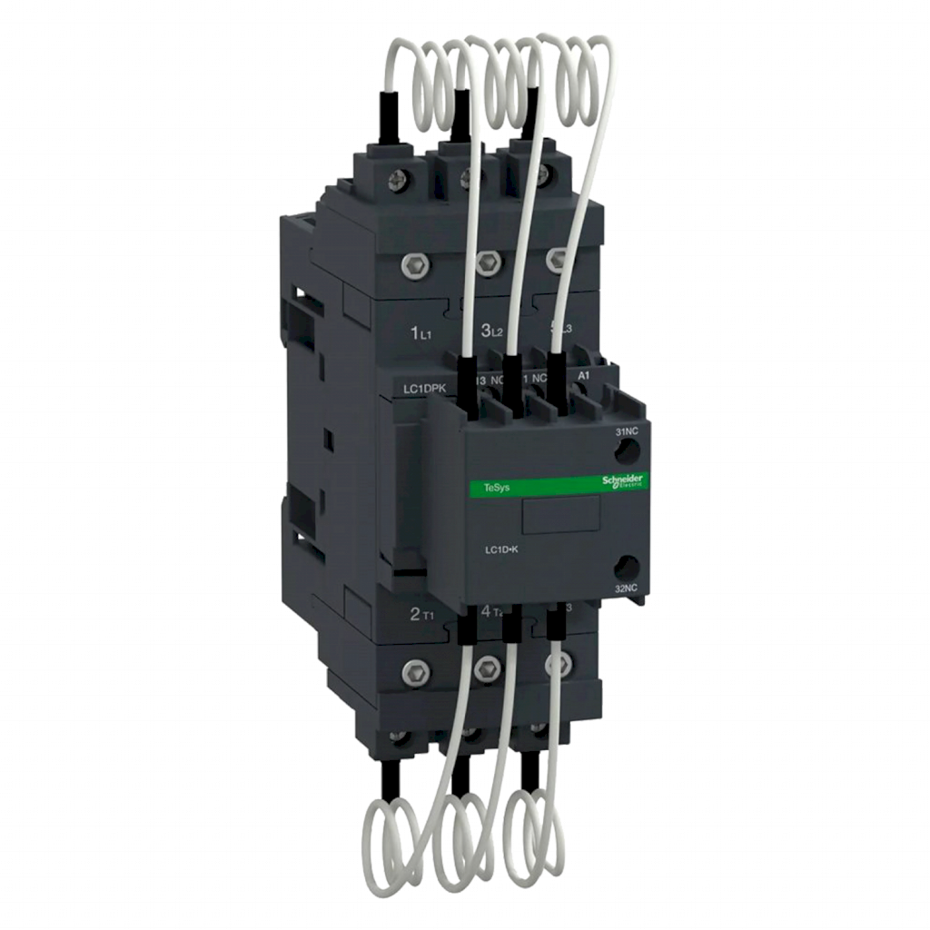 [22453] Contactor LC1D 3P 43,3A 220VCA 30kVAR 1NA+2NC Schneider Electric