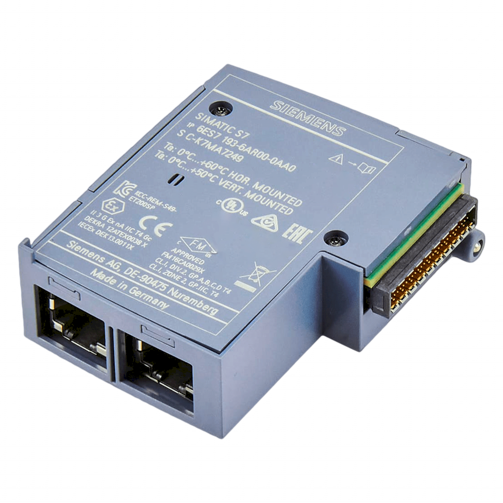 TERMINAL ET200SP 2xRJ45 C01 P/16 TERMINALES PUSH 100256494