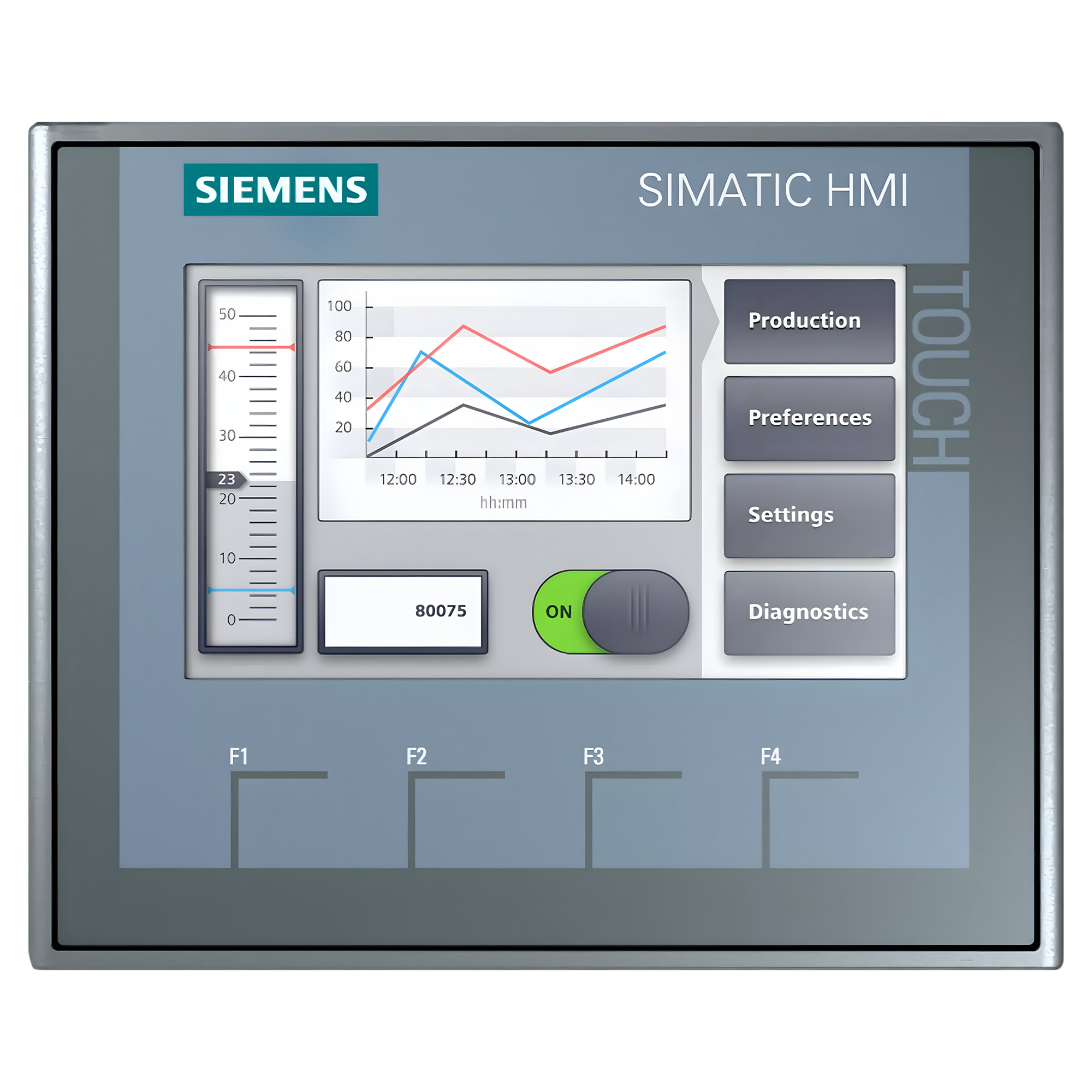 [21672] Panel Basic KTP400 Touch 4" PN V2 Siemens