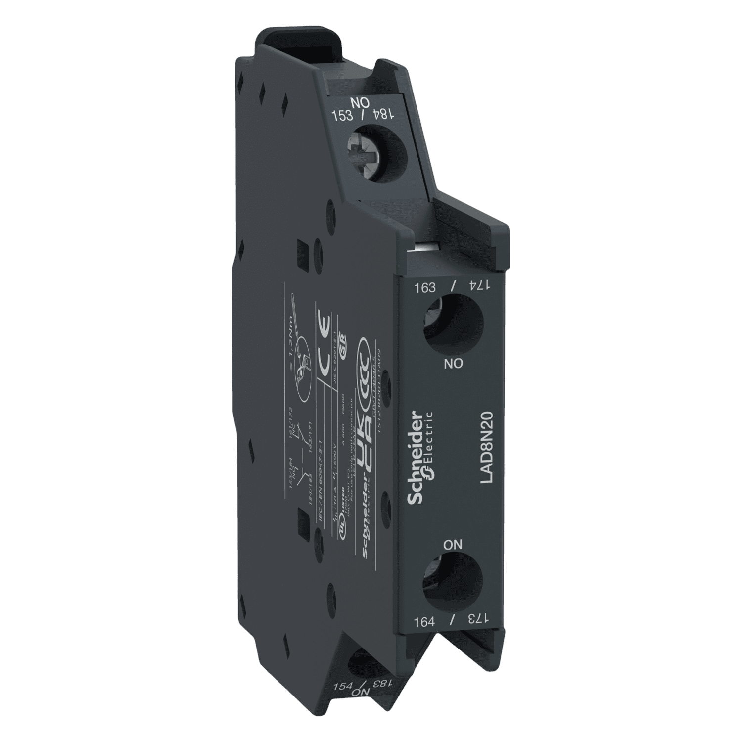 Contacto Auxiliar Lateral P/LC1D/F 2NA Schneider Electric