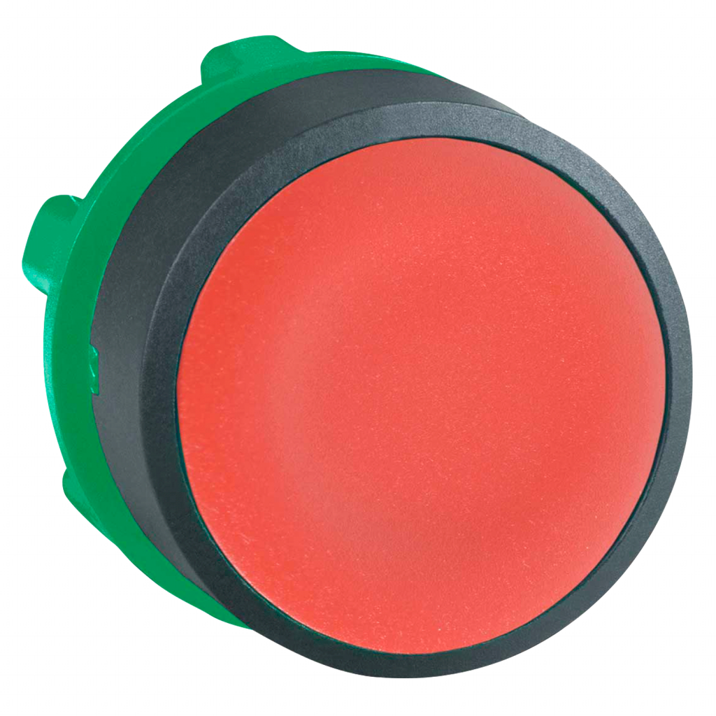 Cabezal Pulsador XB5 Plástico S/Soporte Rojo Schneider Electric