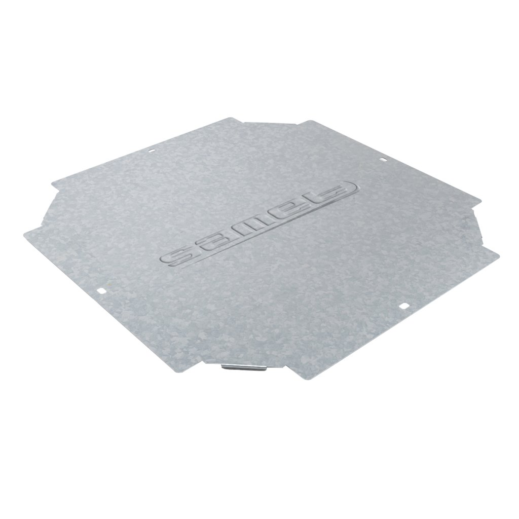 TAPA PARA UNION CRUZ PERFORADA 200MM ESP 0,7 ZINGRIP SMARTTRAY TXPS-200-Z