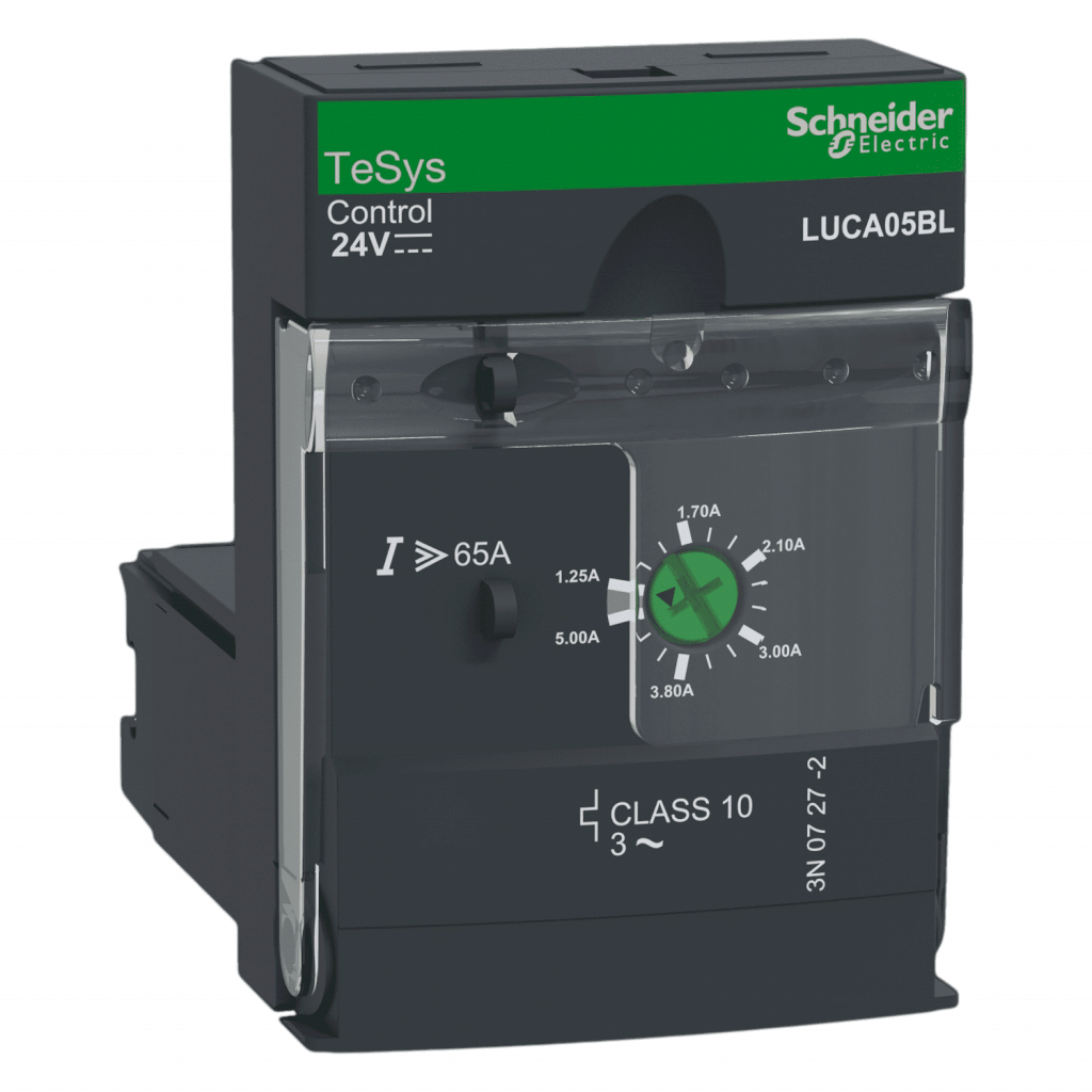 UNIDAD DE CONTROL STD 1.25-5A 24VDC TESYS U LUCA05BL