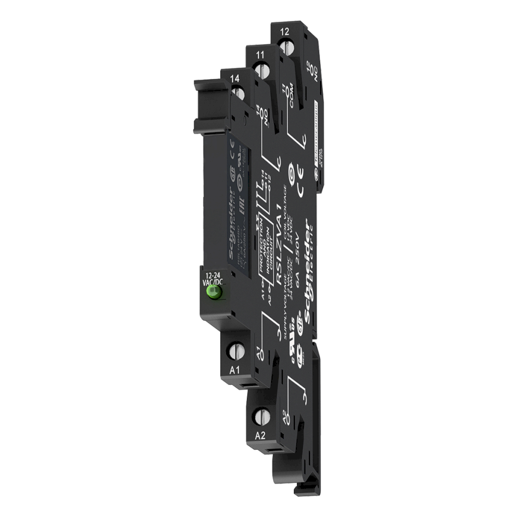 [23349] Relé PLC 1 Inversor C/Zócalo 24VCC/VCA 6A C/Led Tornillo Schneider Electric