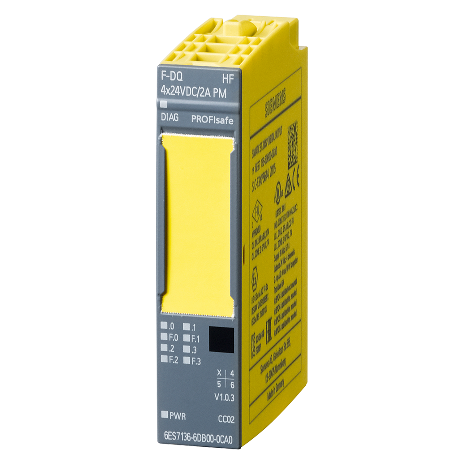 Módulo ET200SP-F 4SD 24VCC 2A Siemens