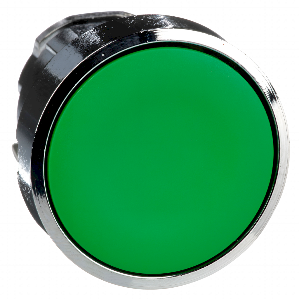 [23955] Cabezal Pulsador XB4 Metálico S/Soporte Verde Schneider Electric