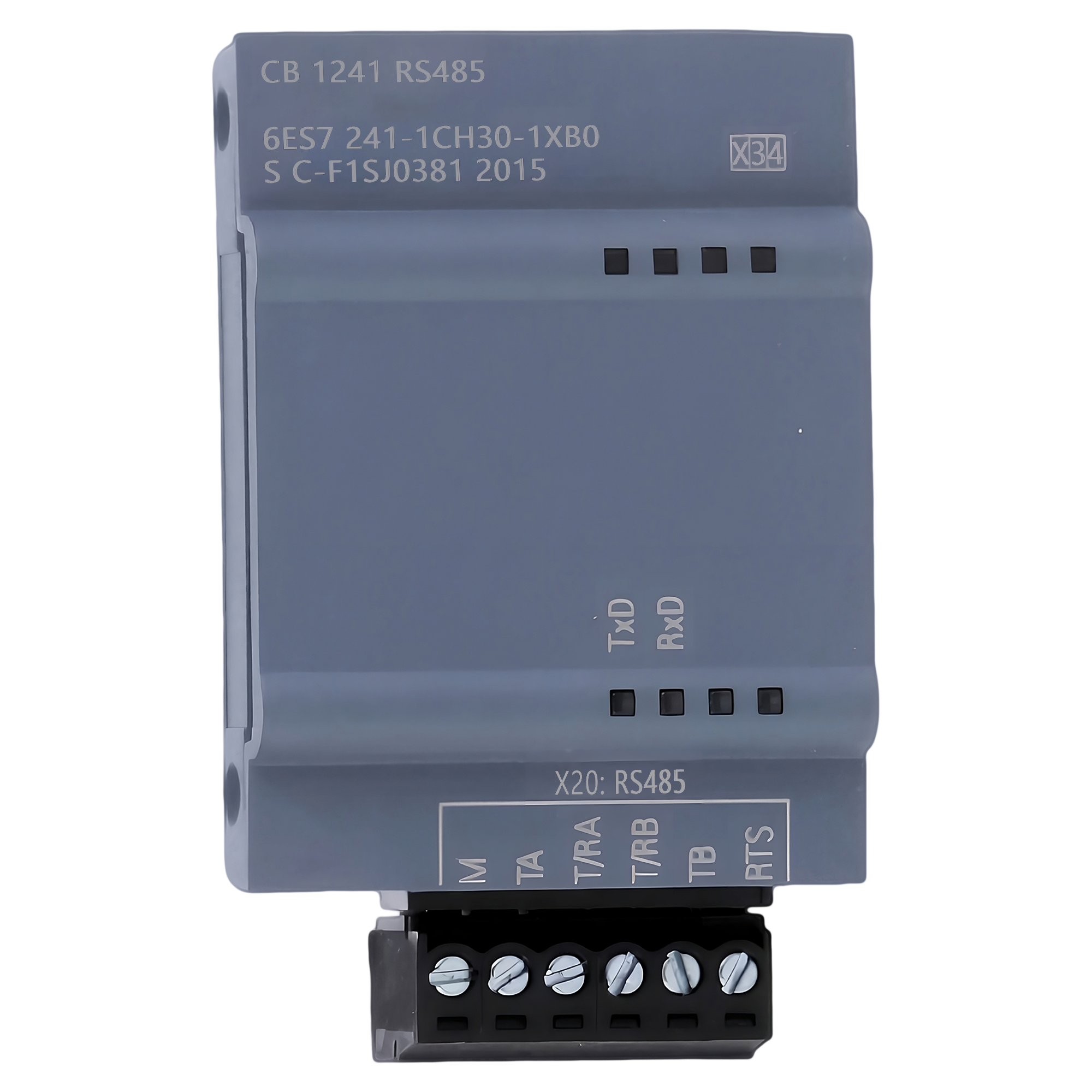 [24853] Módulo S7-1200 1xRS485 P/Controlador Riel Din 24VCC Siemens