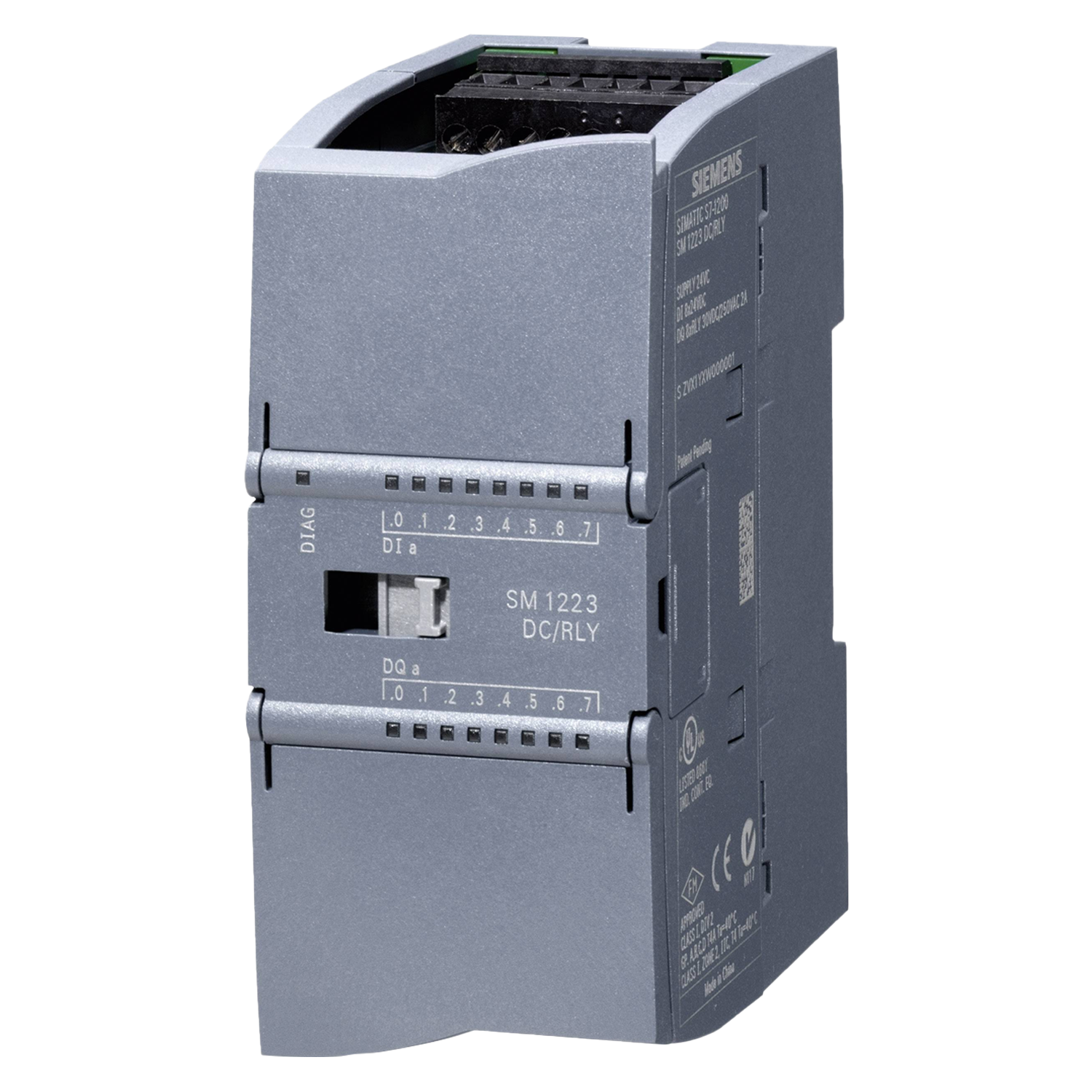 Módulo SM 1223 8ED 220VCA + 8SR 24VCC 2A Siemens