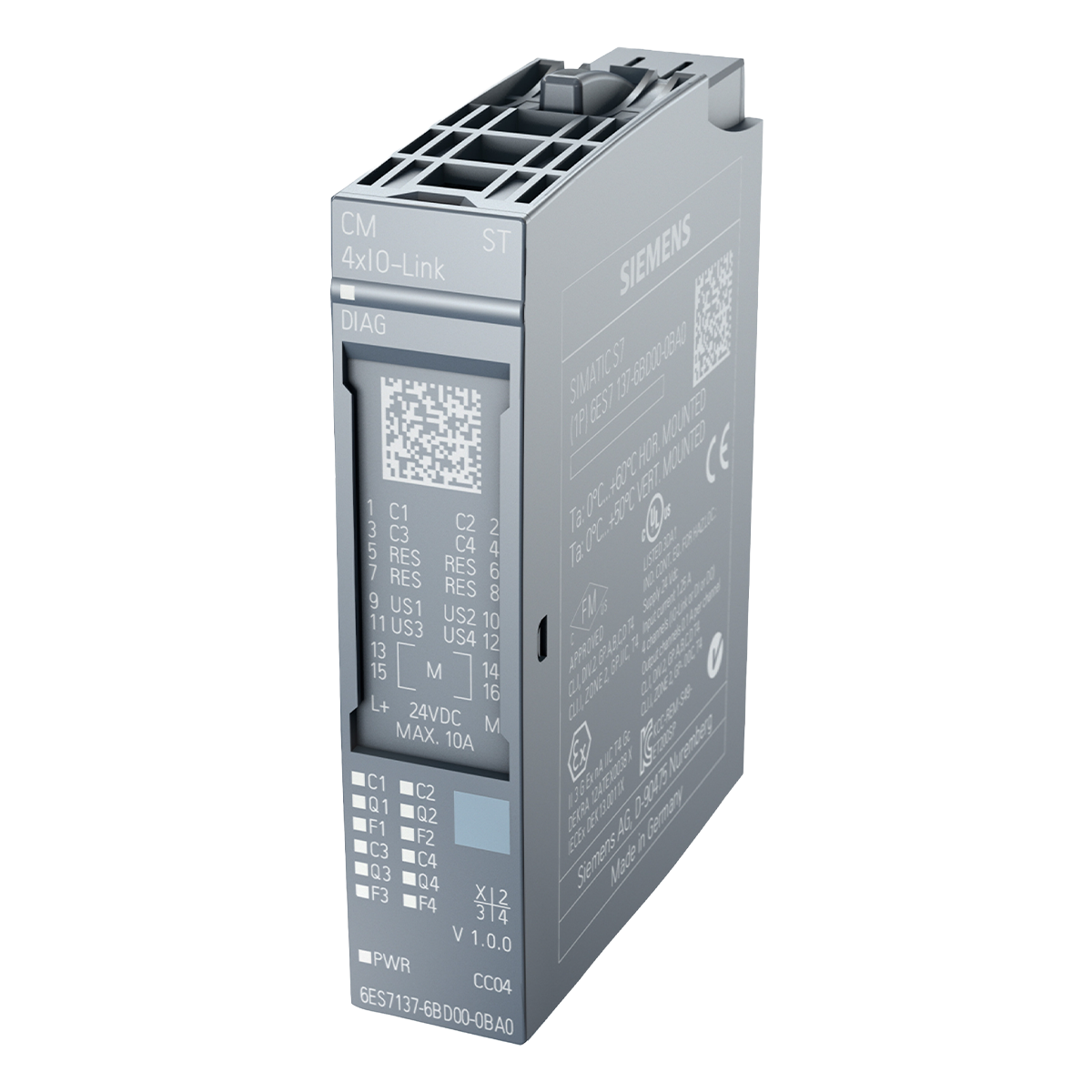 [24897] Módulo ET200SP Bornera P/Periferia Distribuida IO-Link Siemens