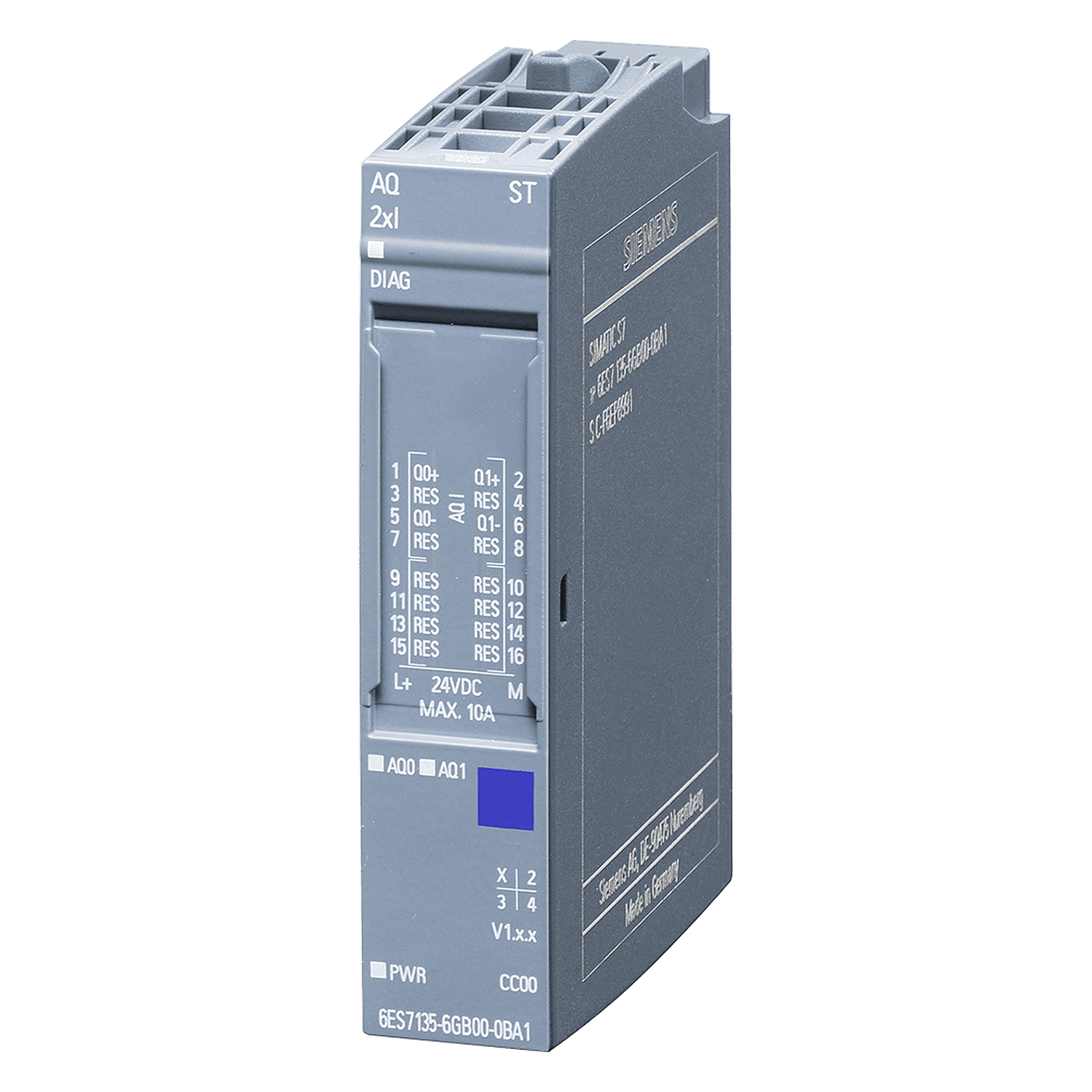 Módulo S7-1500SP/ET200SP 2SD Conect. Aliment. Bus/Distribución Bus Montaje Acople 24VCC Siemens