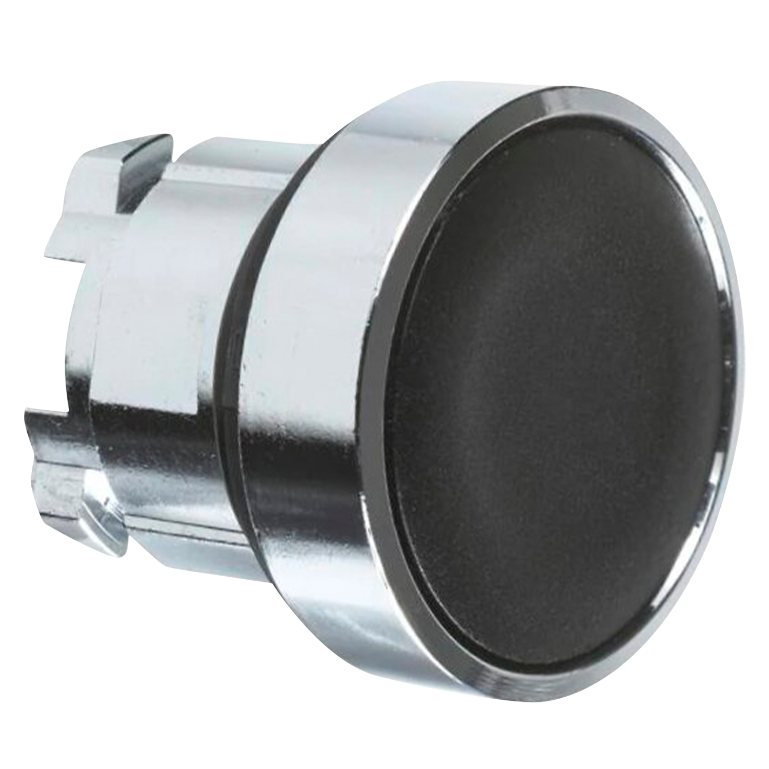 Cabezal Pulsador XB4 Metálico S/Soporte Negro Schneider Electric