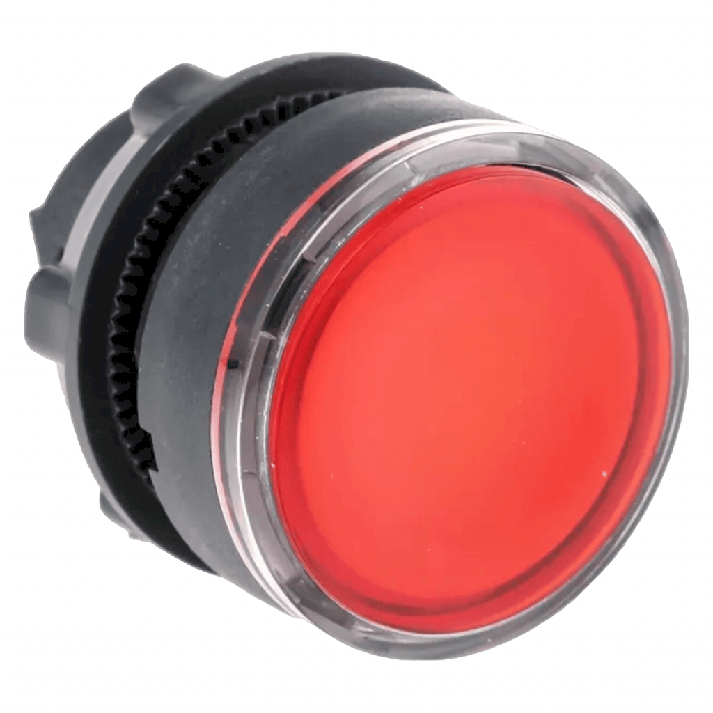 PULSADOR XB5 PCO LUM S/SOP S/CONT ROJO ZB5AW343