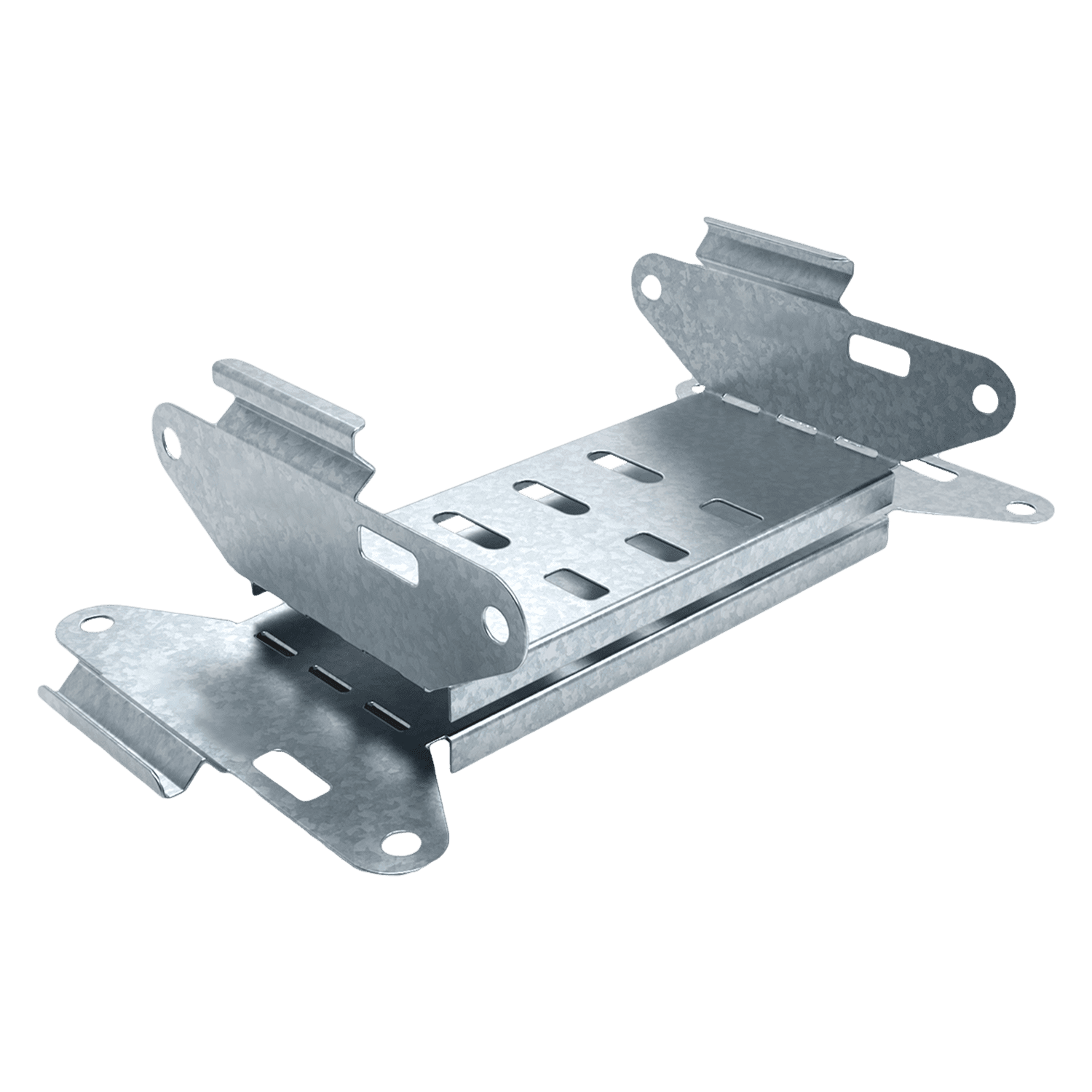 [26120] Eslabon Universal P/Curva Vertical Ancho 50mm Ala 50mm Espesor 0,7mm Chapa Zincada Samet