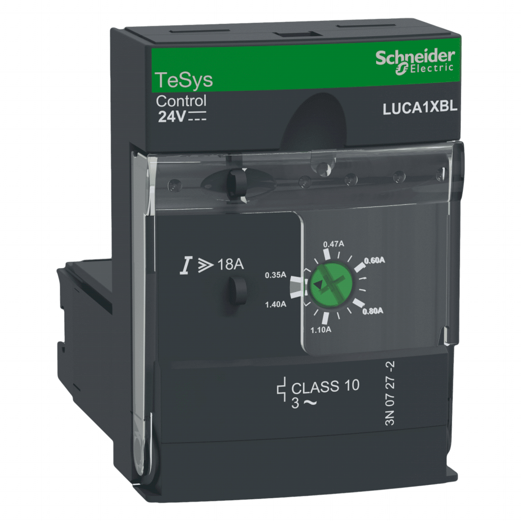 UNIDAD DE CONTROL STD 0.35-1.4A 24VDC TESYS U LUCA1XBL