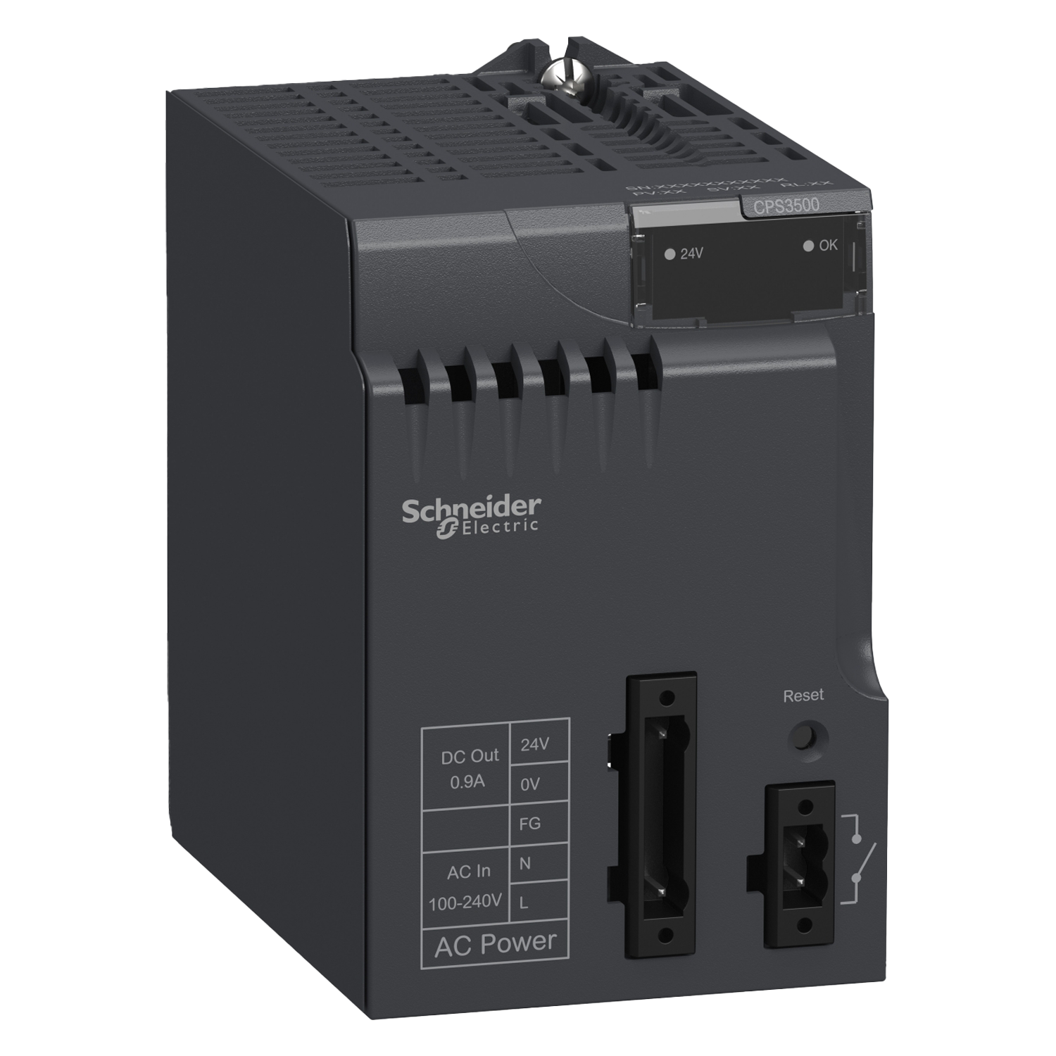 Módulo Alimentación M340 FTE 100/120VCA Alta Capacidad Schneider Electric