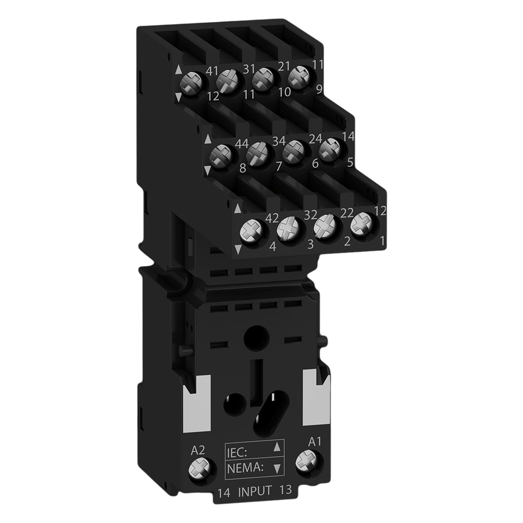 [26280] Zócalo Zelio P/RXM4 10A 24/220VCA 24/220VCC Separado 27mm Schneider Electric