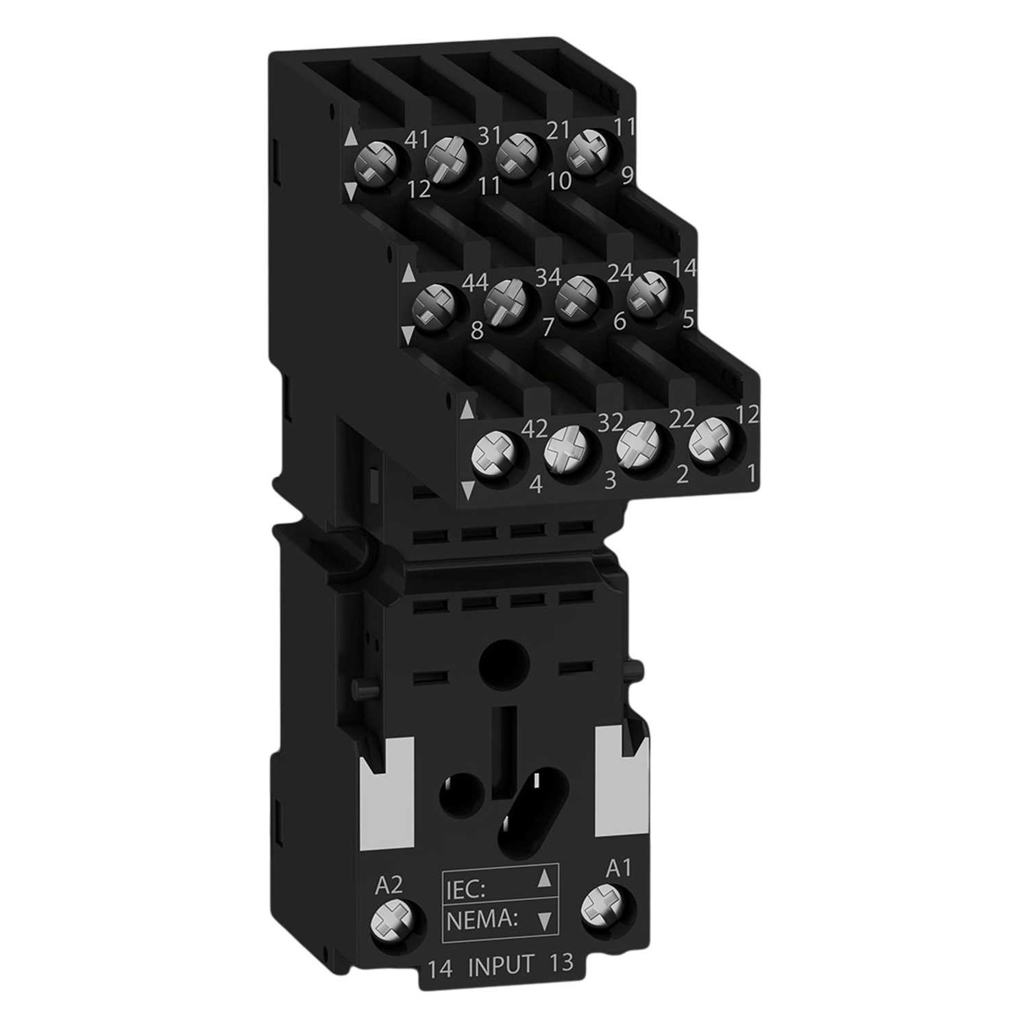 [26280] Zócalo Zelio P/RXM4 10A 24/220VCA 24/220VCC Separado 27mm Schneider Electric