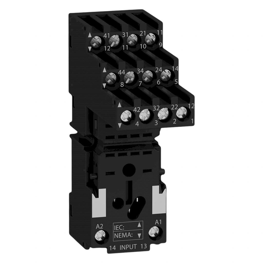 [26280] Zócalo Zelio P/RXM4 10A 24/220VCA 24/220VCC Separado 27mm Schneider Electric