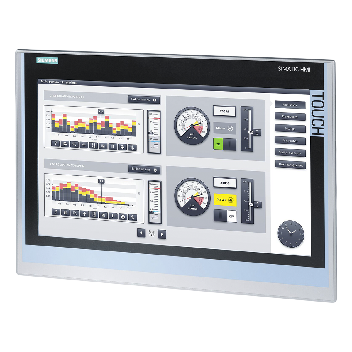 Panel Confort TP1500 15" Touch PN/DP V2 Siemens