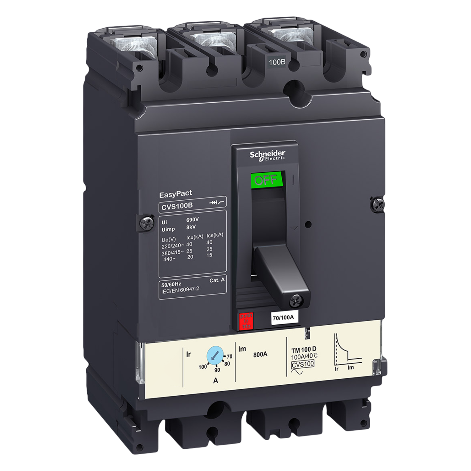 [27363] Interr. CSV100B 3P 100A 380VCA Schneider Electric