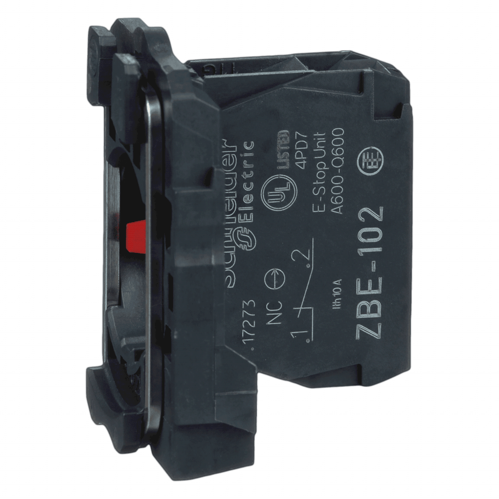 SOPORTE XB5 CON CONTACTOS 1NC ZB5AZ102