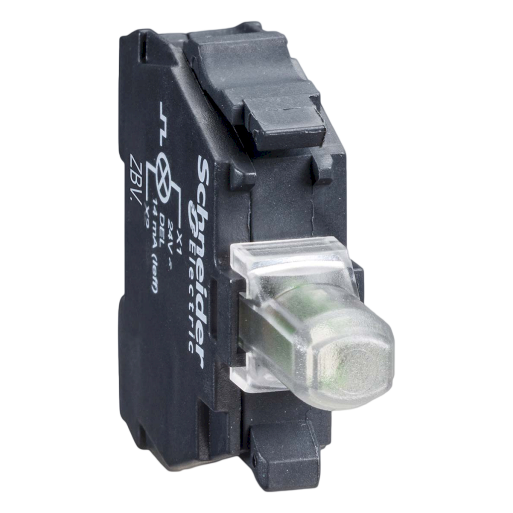 PORTALAMPARAS XB4-XB5 24VCA/CC BLANCO ZBVB1