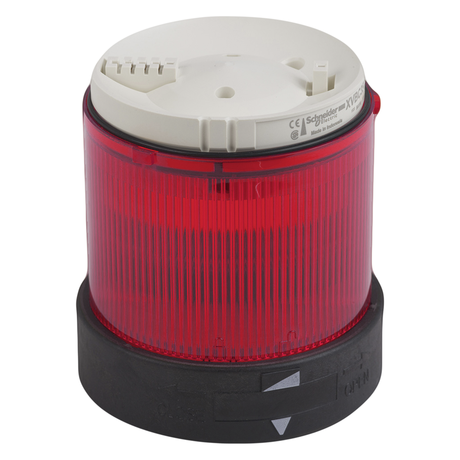 Elemento de Luz XVB P/Columna Rojo 220V S/Lampara Schneider Electric