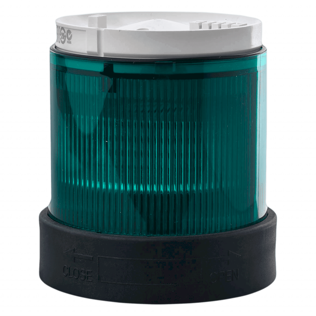 ELEMENTO DE LUZ PARA COLUMNA VERDE 220V S/LAMP XVBC33