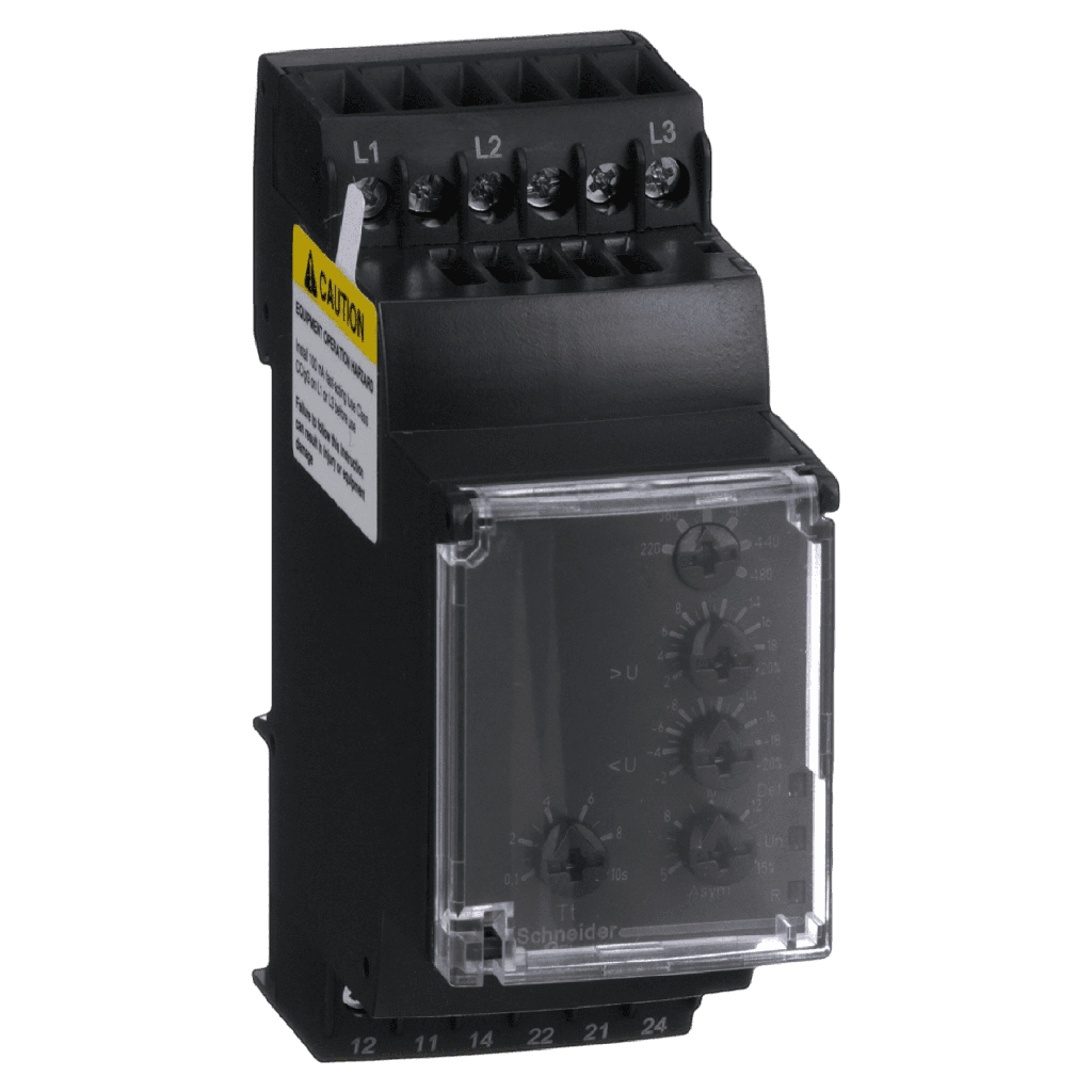 Relé de Control 3 Fases 2CO 220-480VCA Schneider Electric