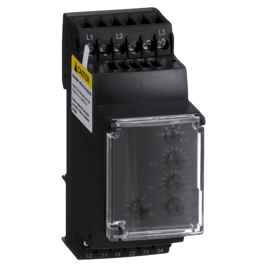 Rele de Control 3 Fases 2CO 220-480VCA Schneider Electric