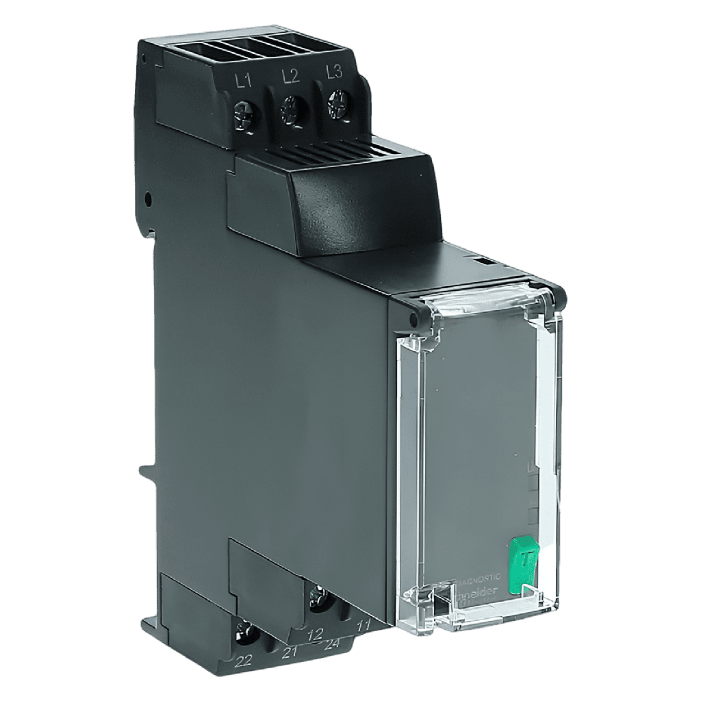 [28598] Relé de Control 3 Fases 2CO 183-528VCA Schneider Electric