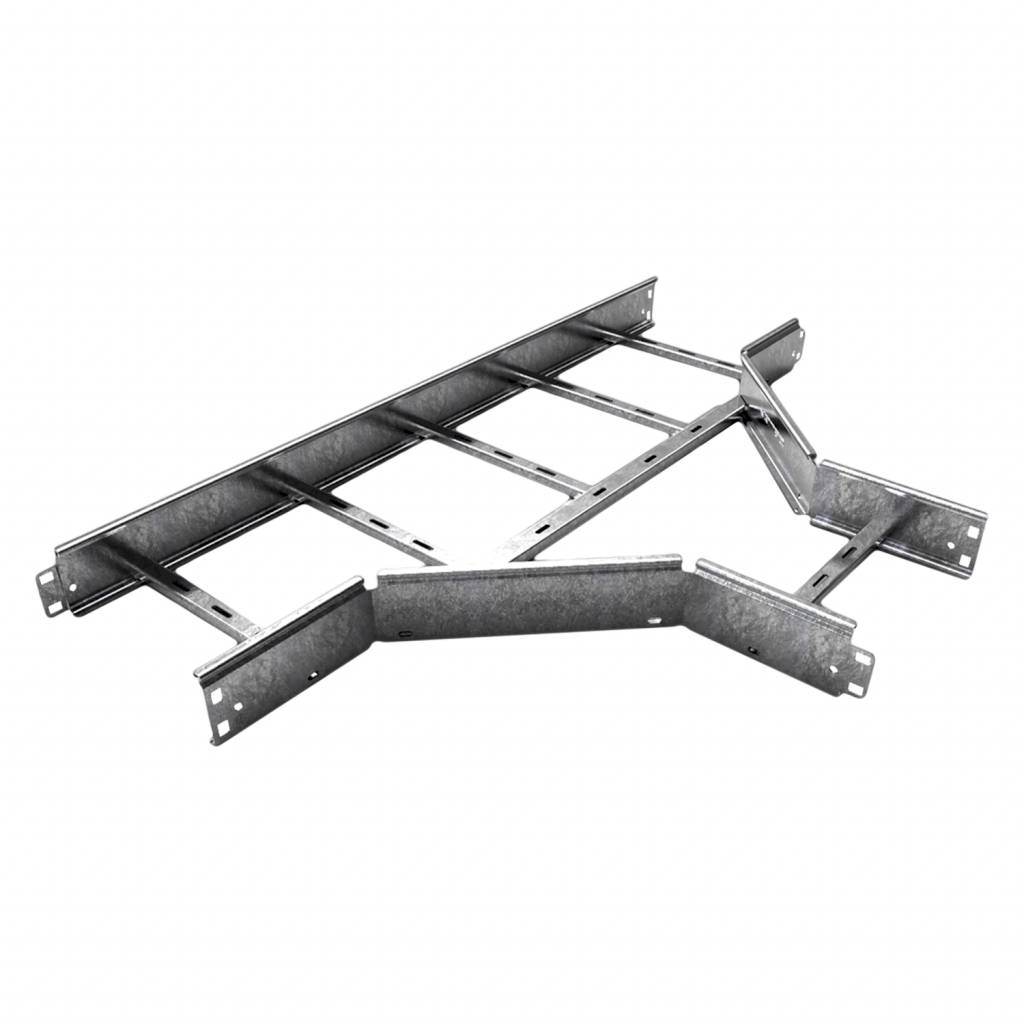 UNION TEE ESCALERA 300MM ALA 90 ESP 1,24 ZINGRIP SMARTTRAY TS-300-090-18-Z