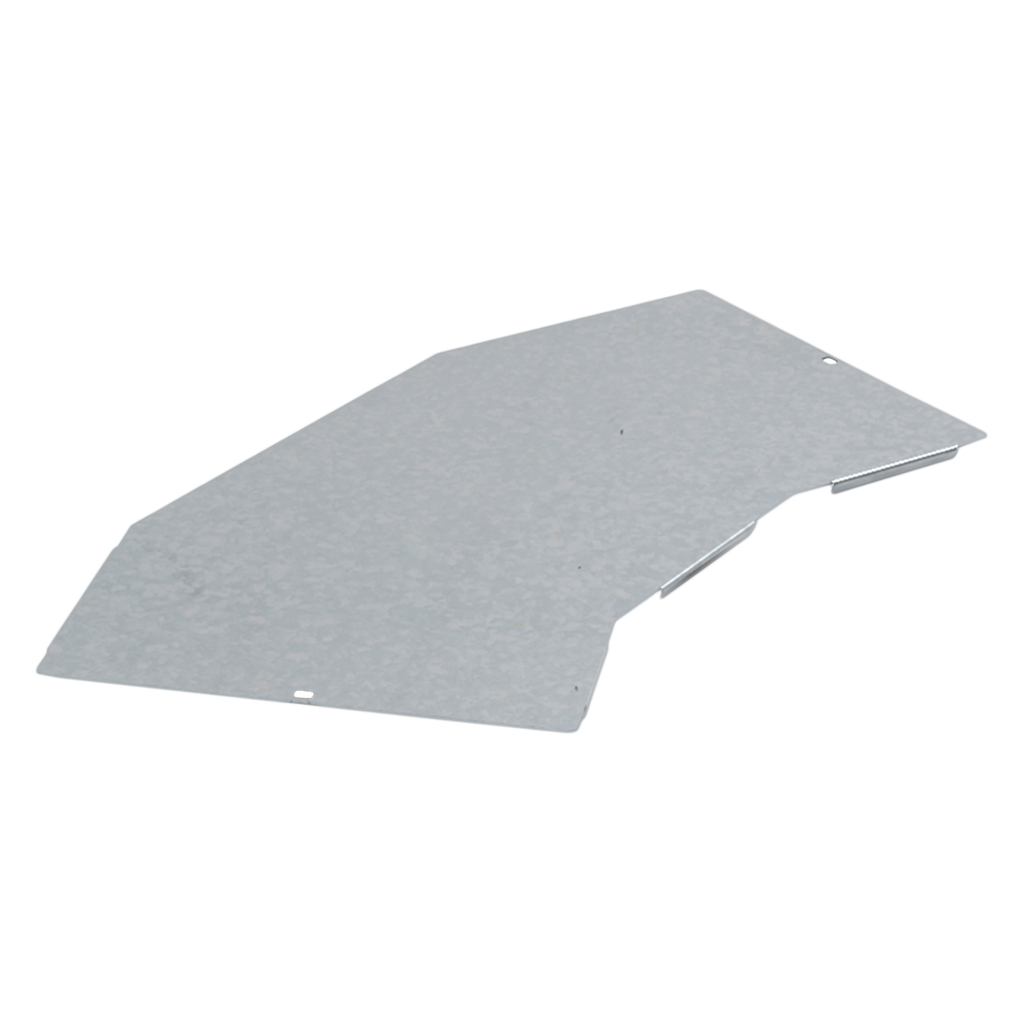 [29059] Tapa P/Unión T Perforada Ancho 50mm Espesor 0,7mm Chapa Zincada Samet