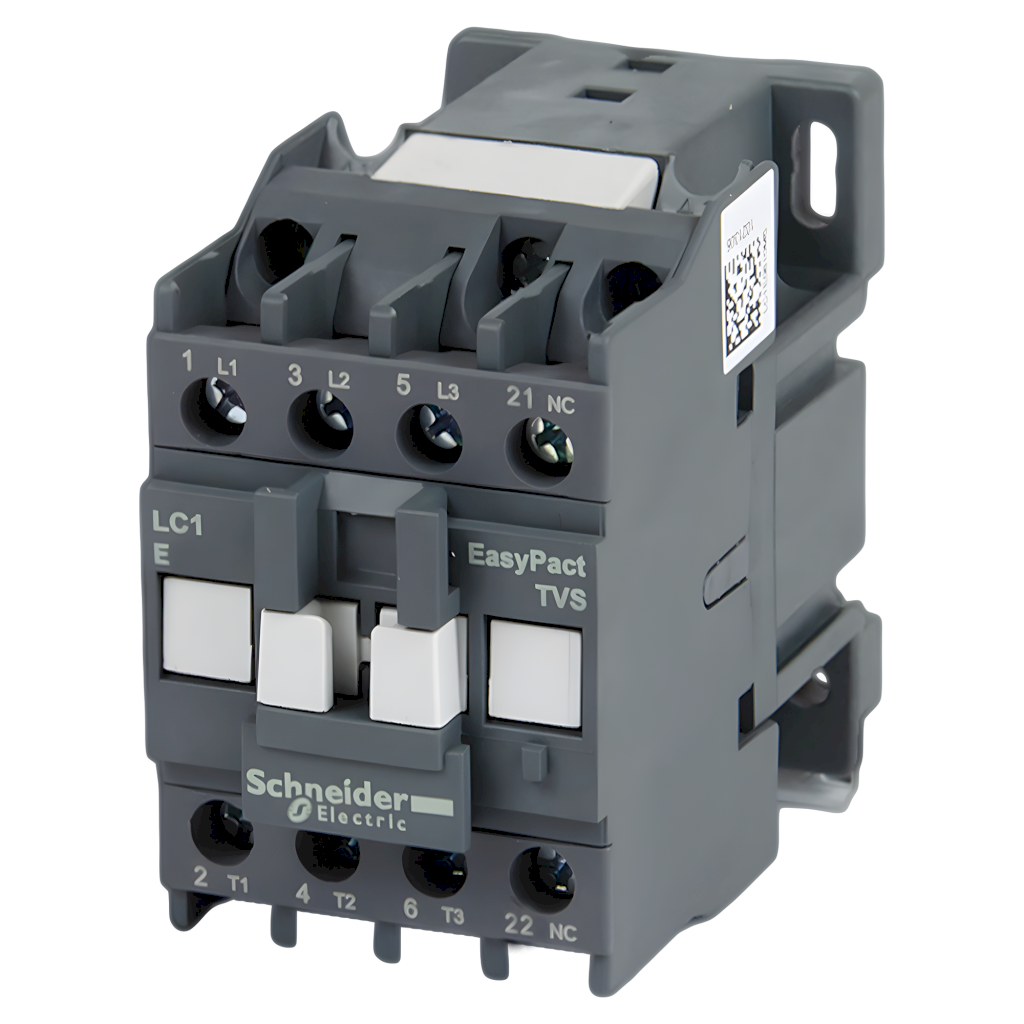 [29248] Contactor LC1E 3P 18A 24VCA 9kW 1NC Schneider Electric