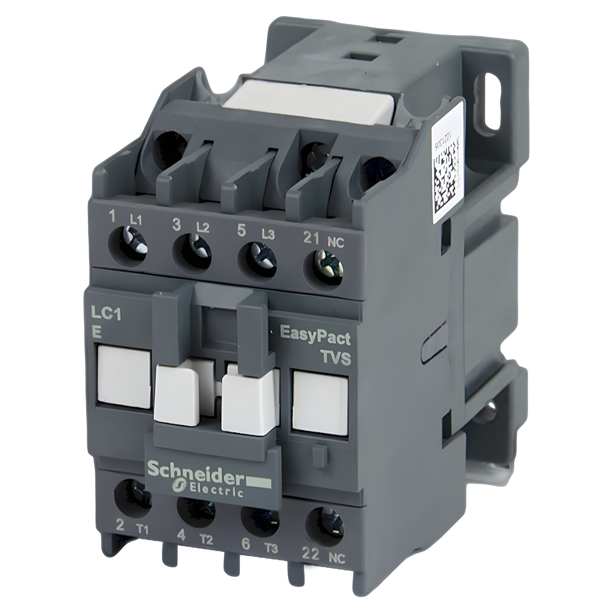Contactor LC1E 3P 18A 24VCA 9kW 1NC Schneider Electric